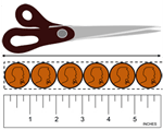 Measure lengths with ruler and benchmarks example