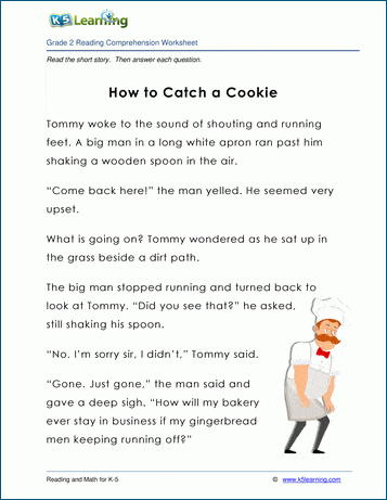 Grade 2 Children's Story - How to Catch a Cookie