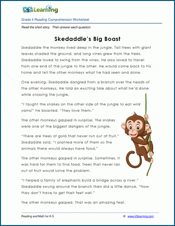 Skedaddle's Big Boast| K5 Learning