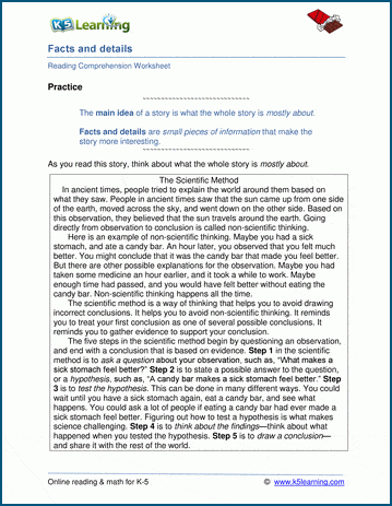 Grade 5 compare and contrast exercises