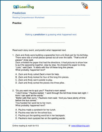 Grade 5 compare and contrast exercises