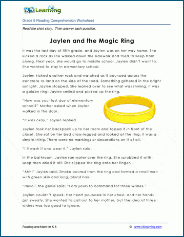 Jaylen and the Magic Ring